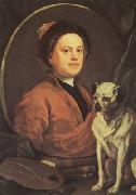 HOGARTH, William Self-portrait (mk08) Germany oil painting artist